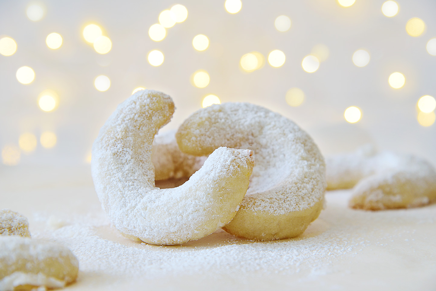 Vanillekipferl - Vanilla Almond Christmas Cookies - Little Swiss Baker