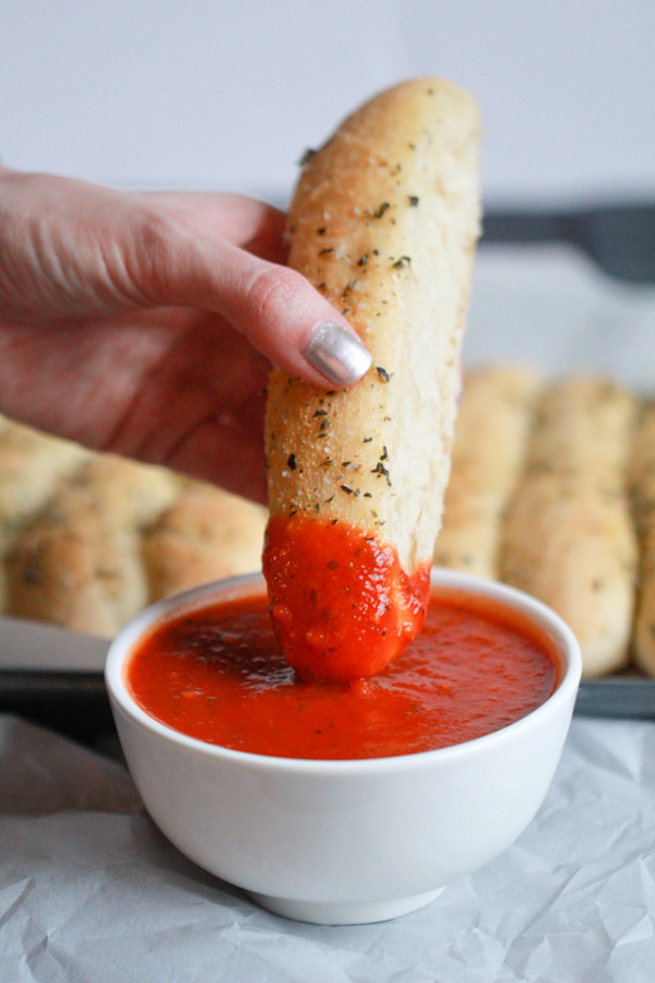 Garlic Parmesan Breadsticks