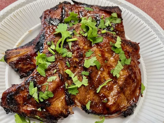 Vietnamese Pork Chop - Sear Marks