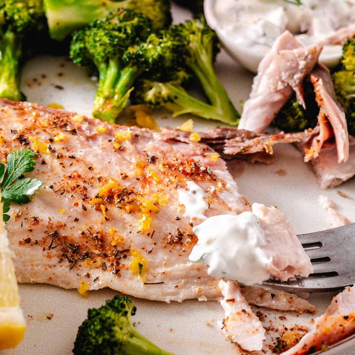 Sheet Pan Fish and Vegetables