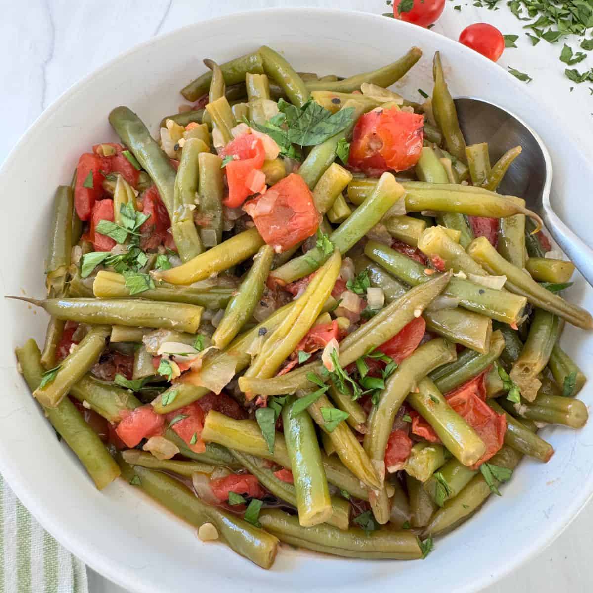 Greek Green Beans Recipe