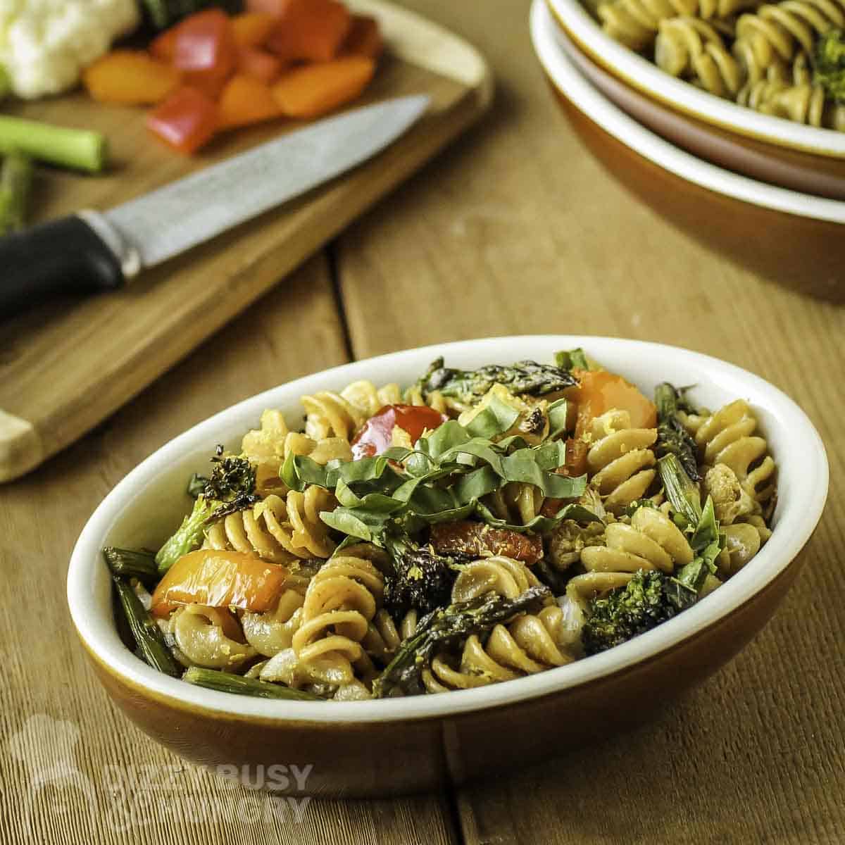 Roasted Veggie Rotini