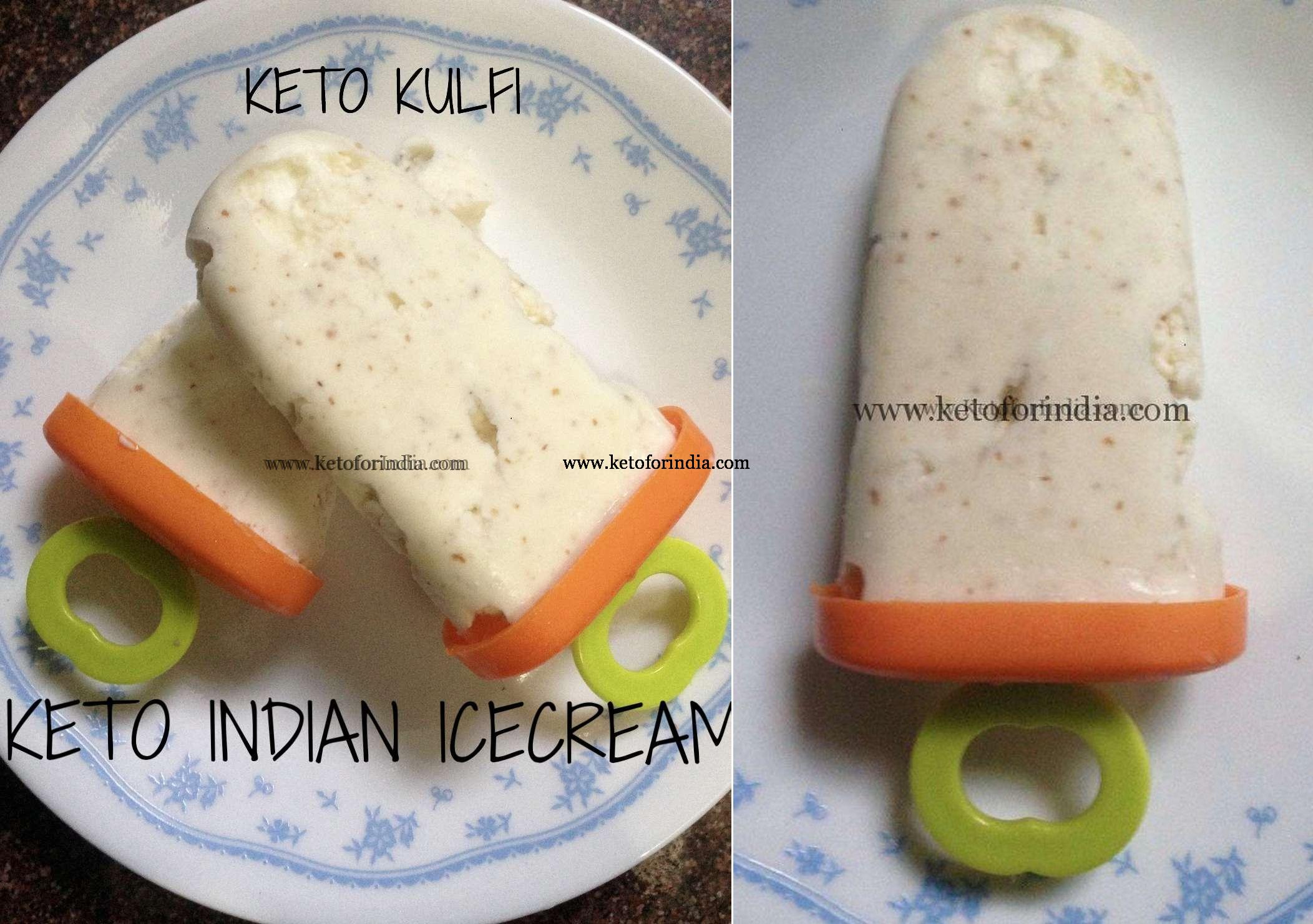 Keto Kulfi Recipe | Best Ketogenic Ice Cream