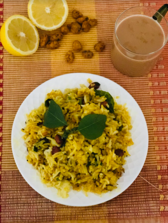 Easy Lemon Rice | Lemon Basmati Rice - Spicy and Yummy