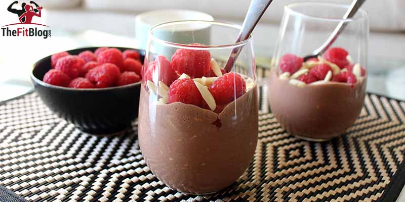 Healthy High-Protein Cake Batter Mousse