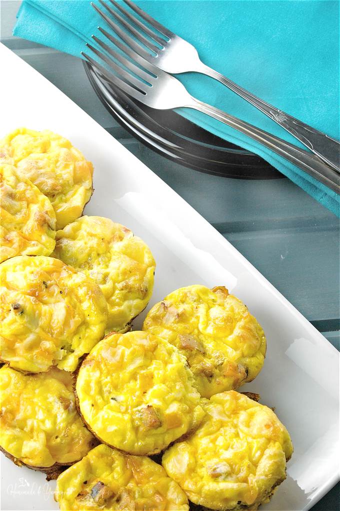 Freezer Friendly Egg Muffin Baked Omelette | Homemade & Yummy