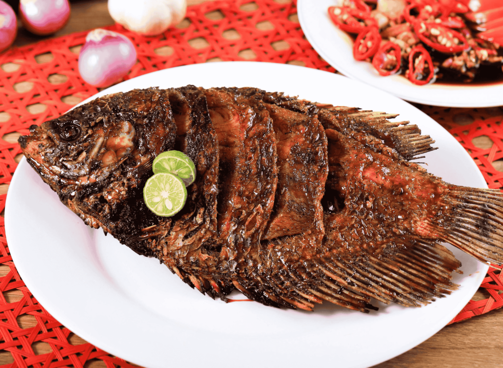 Malaysian Ikan Bakar (Grilled Fish)