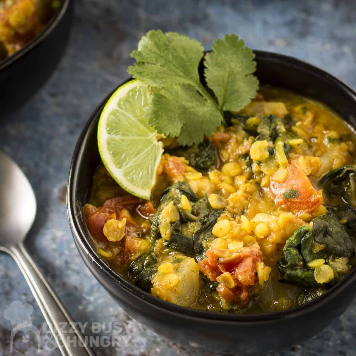 Slow Cooker Red Lentil Stew