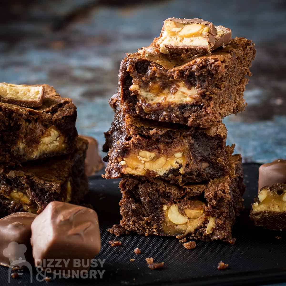 Snickers Bar Brownies