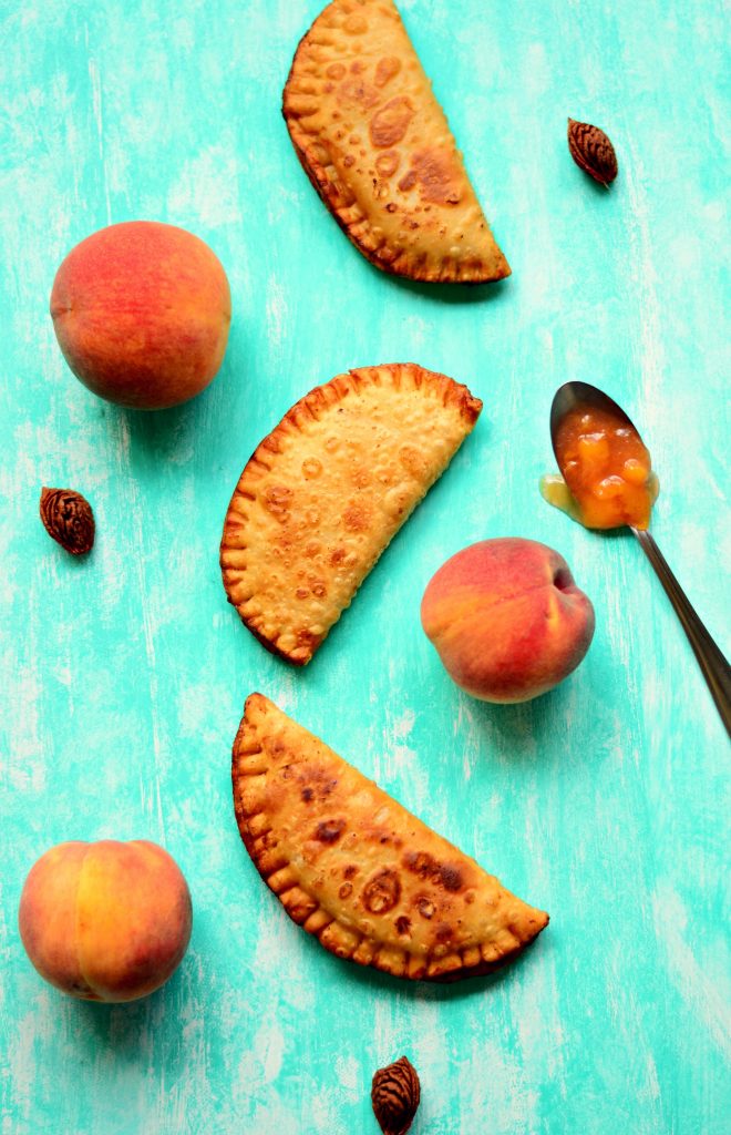 BAKED - FRIED Peach Pies