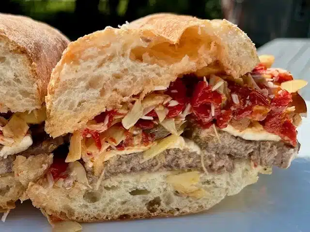 Ribeye Steak Sandwich - Sear Marks