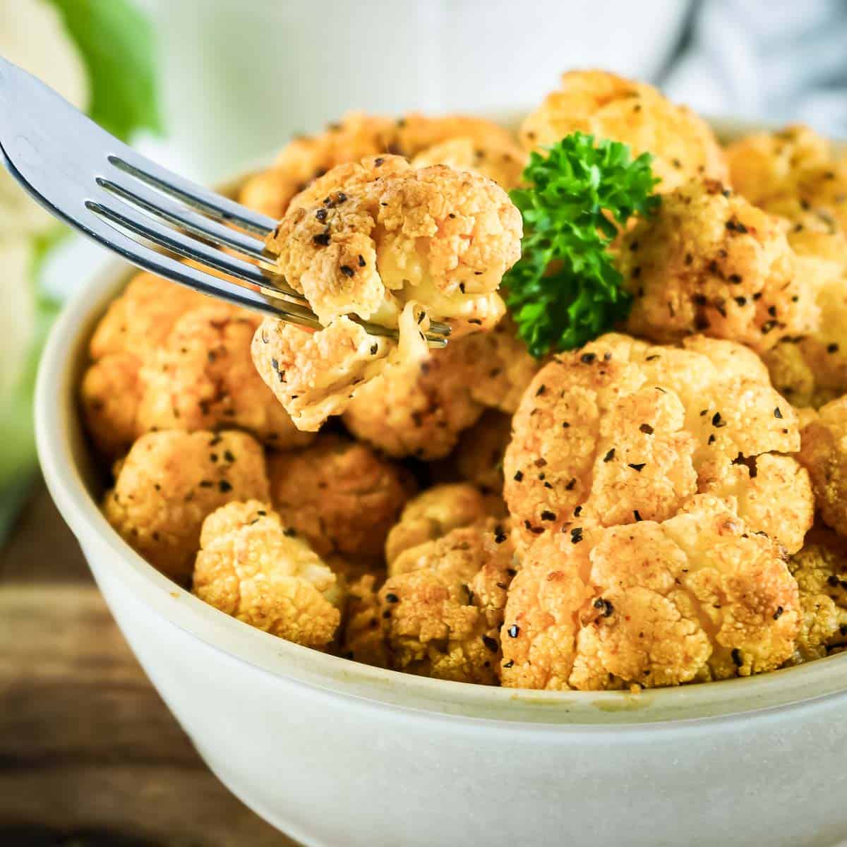 Perfect Air Fryer Cauliflower