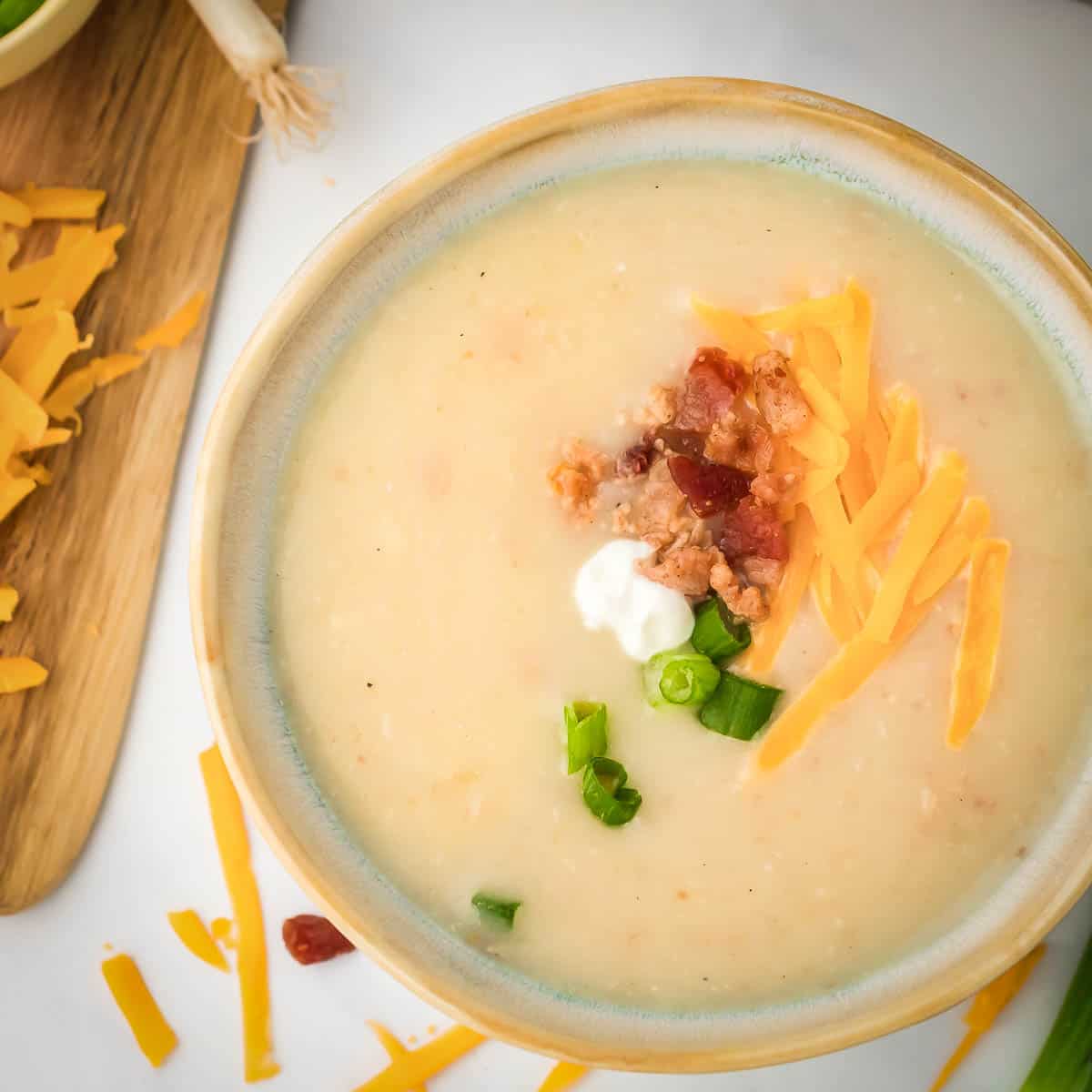 4 Ingredient Potato Soup