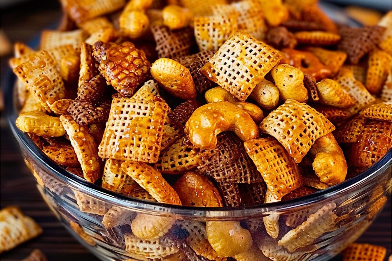 Smoked Chex Mix