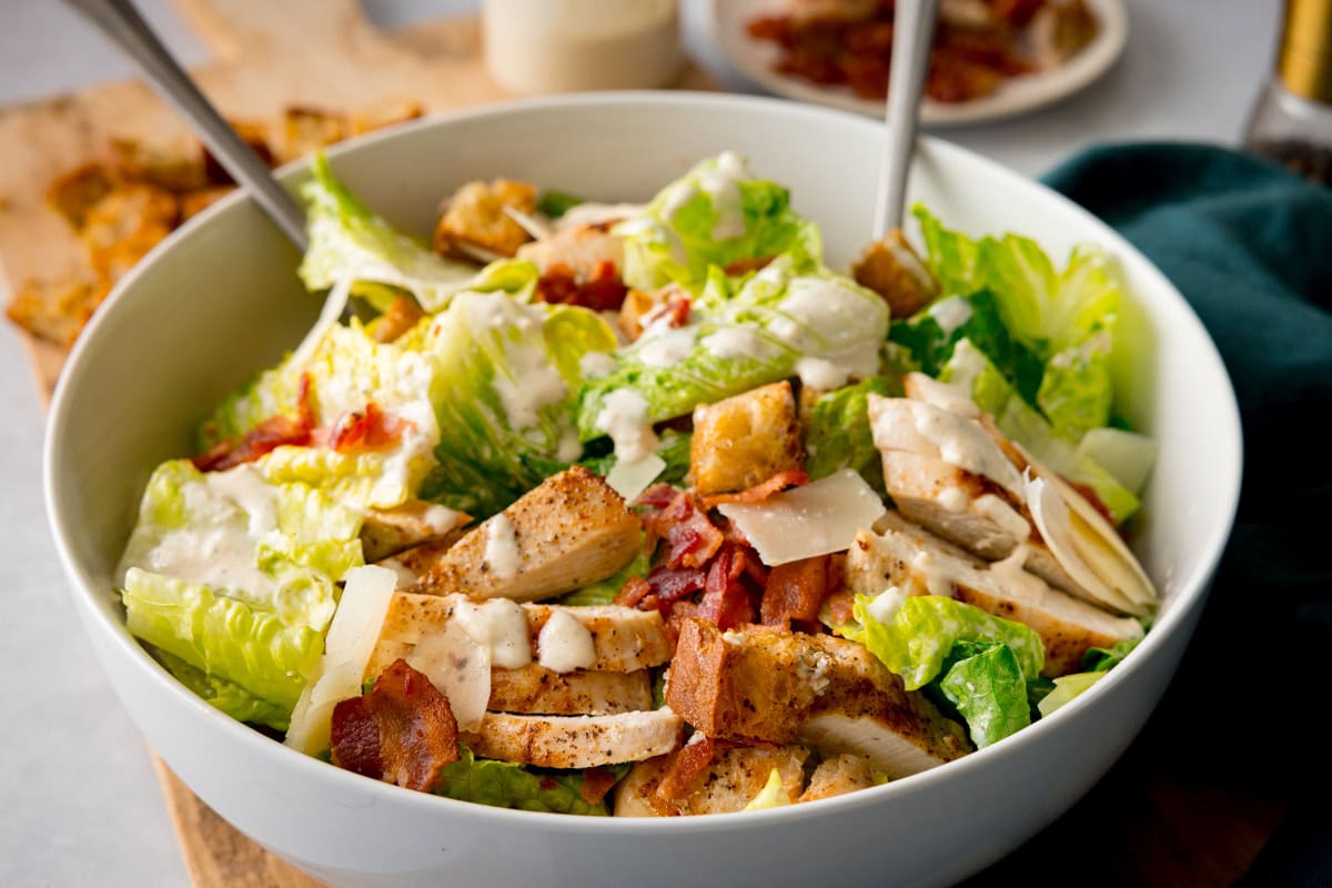 Chicken Caesar Salad Recipe