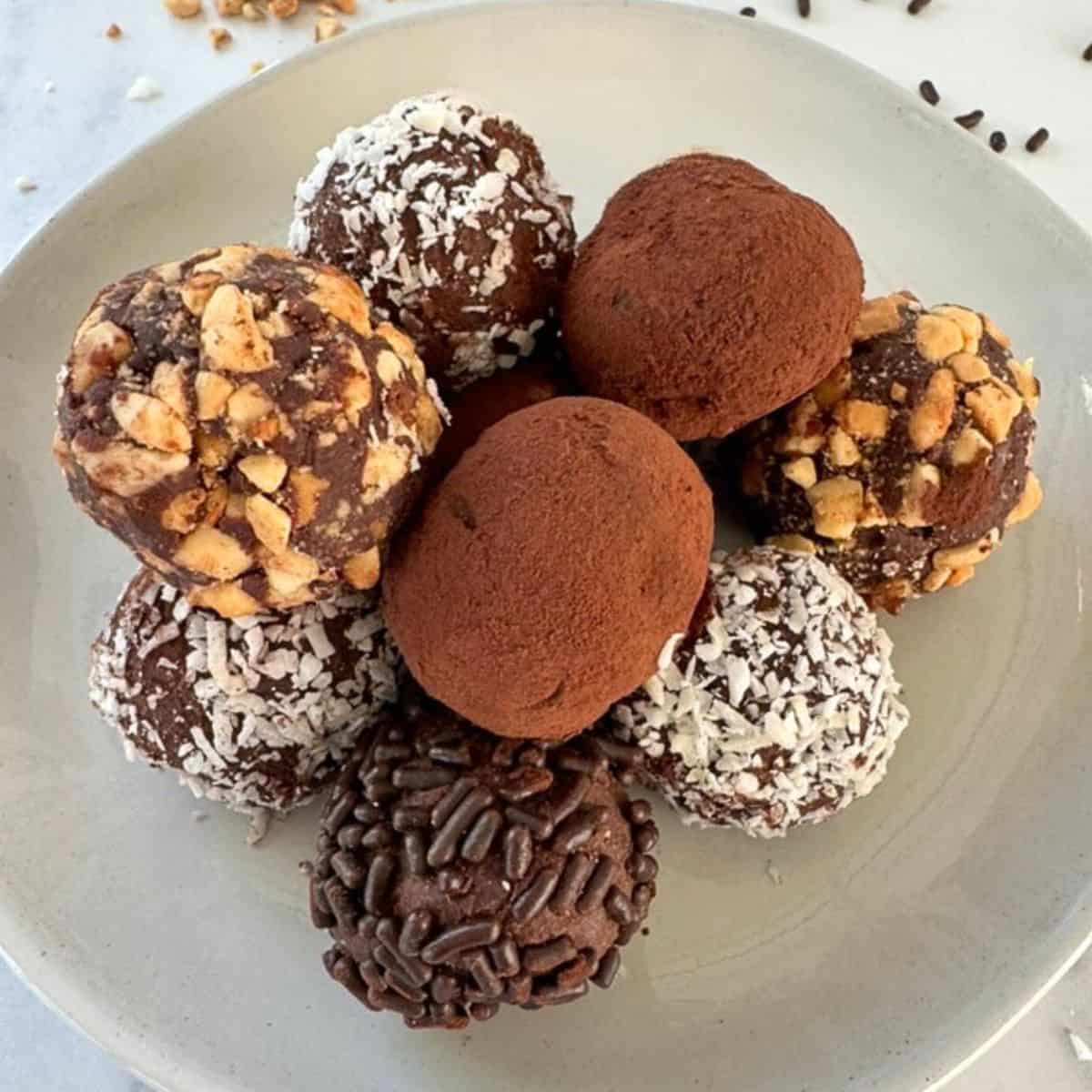 Dark Chocolate Truffles