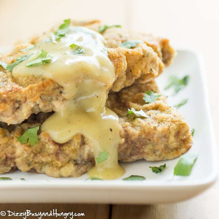 Baked Chicken Fried Steak