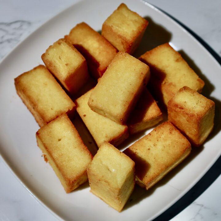Easy Burmese Chickpea Tofu Recipe