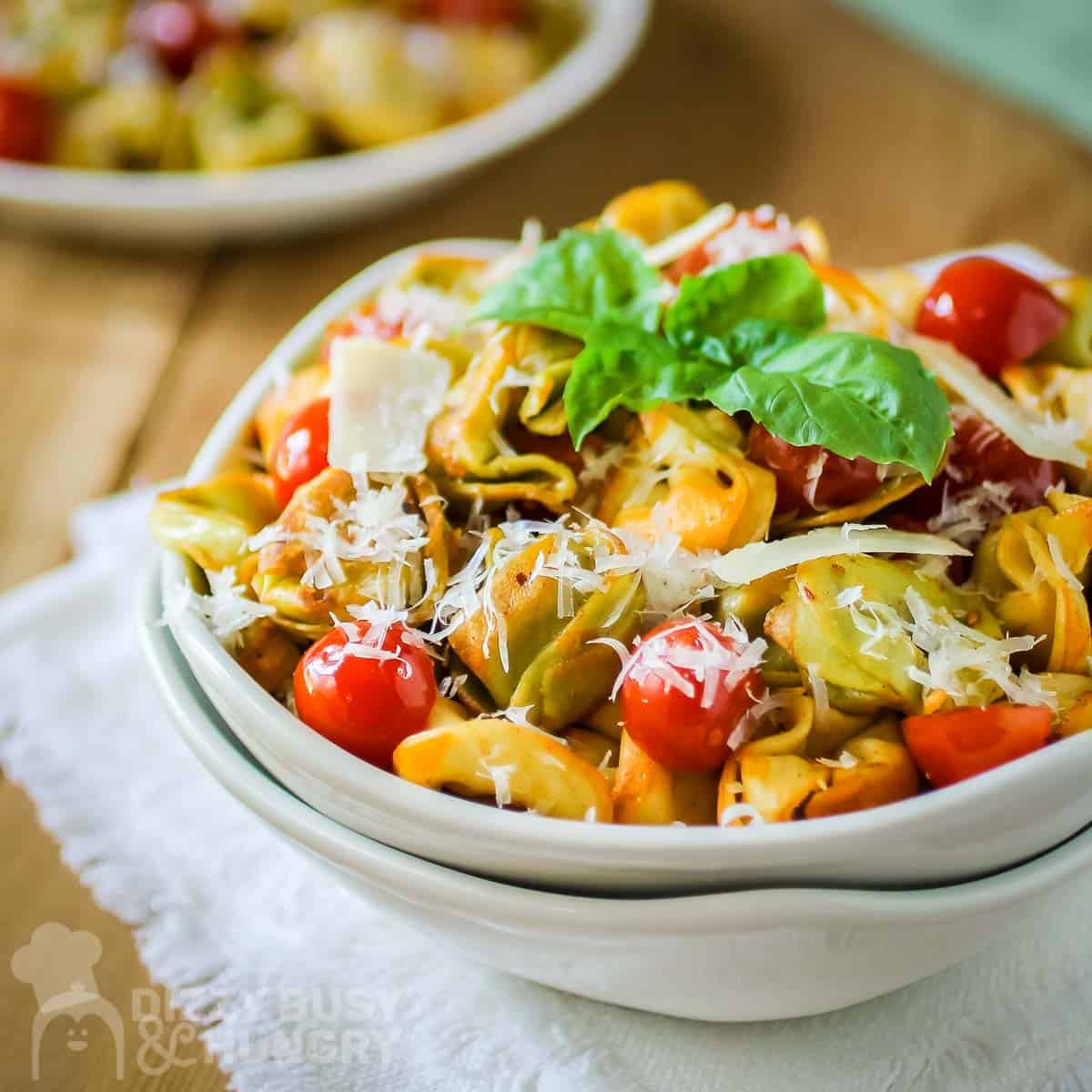 Spicy Tortellini Skillet Dinner