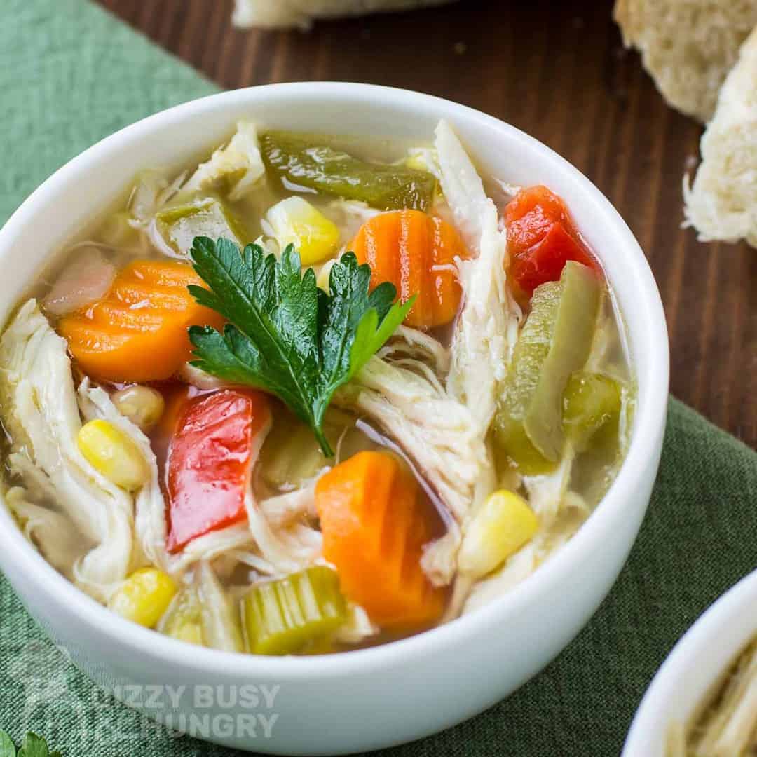 Slow Cooker Chicken Soup