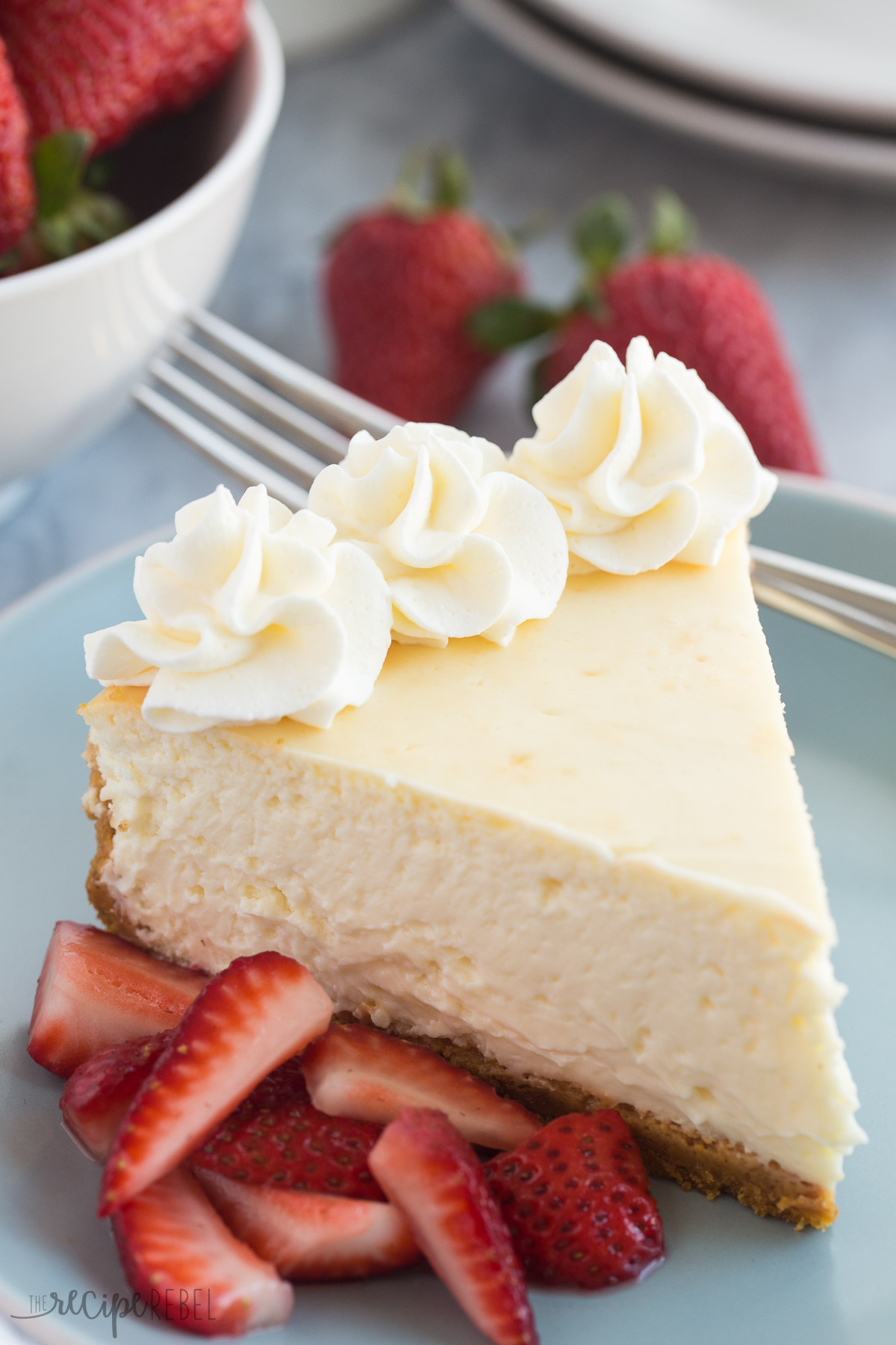 The Best Baked Vanilla Cheesecake Recipe