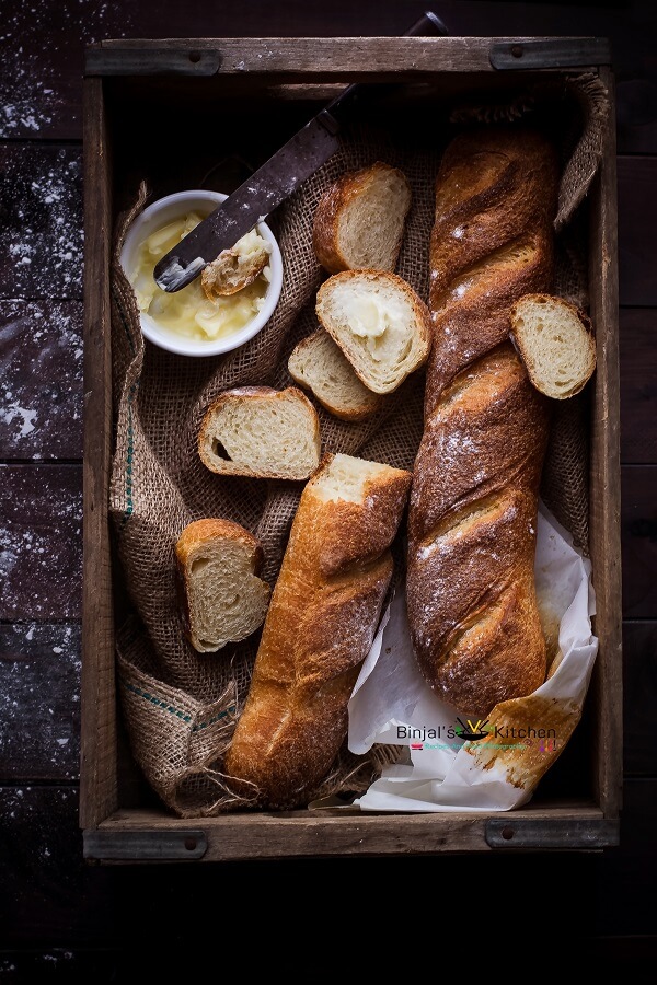 Crusty French Bread - French Baguettes
