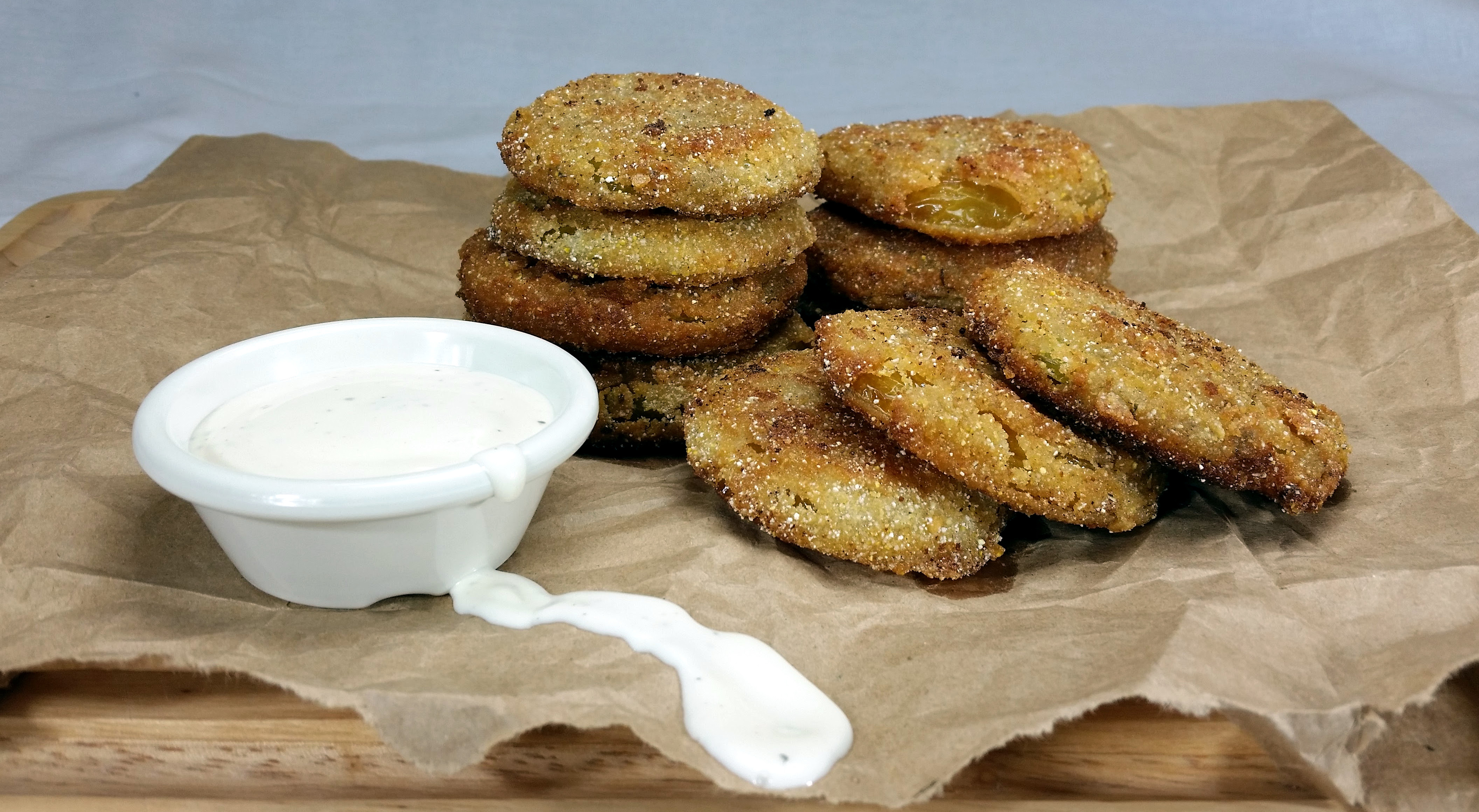Fried Green Tomatoes - The Grazing Glutton