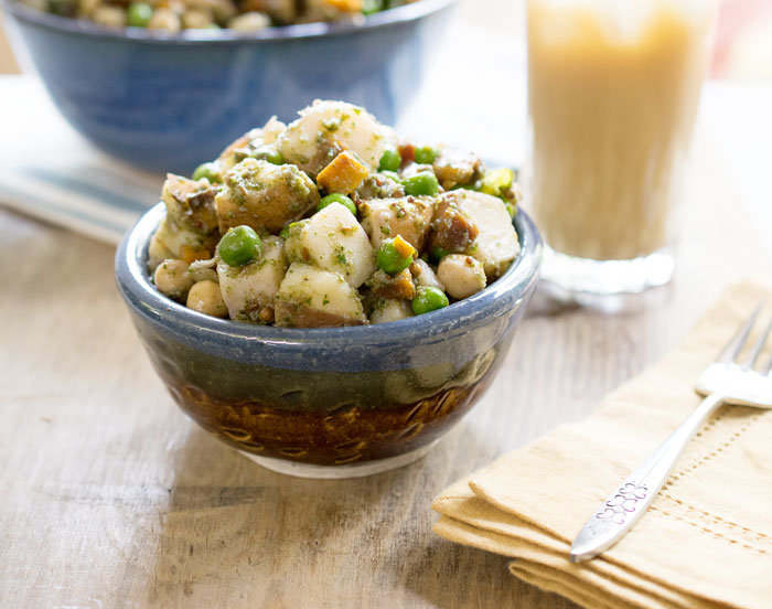 Instant Pot Indian Potato Salad Recipe with Idaho Potatoes