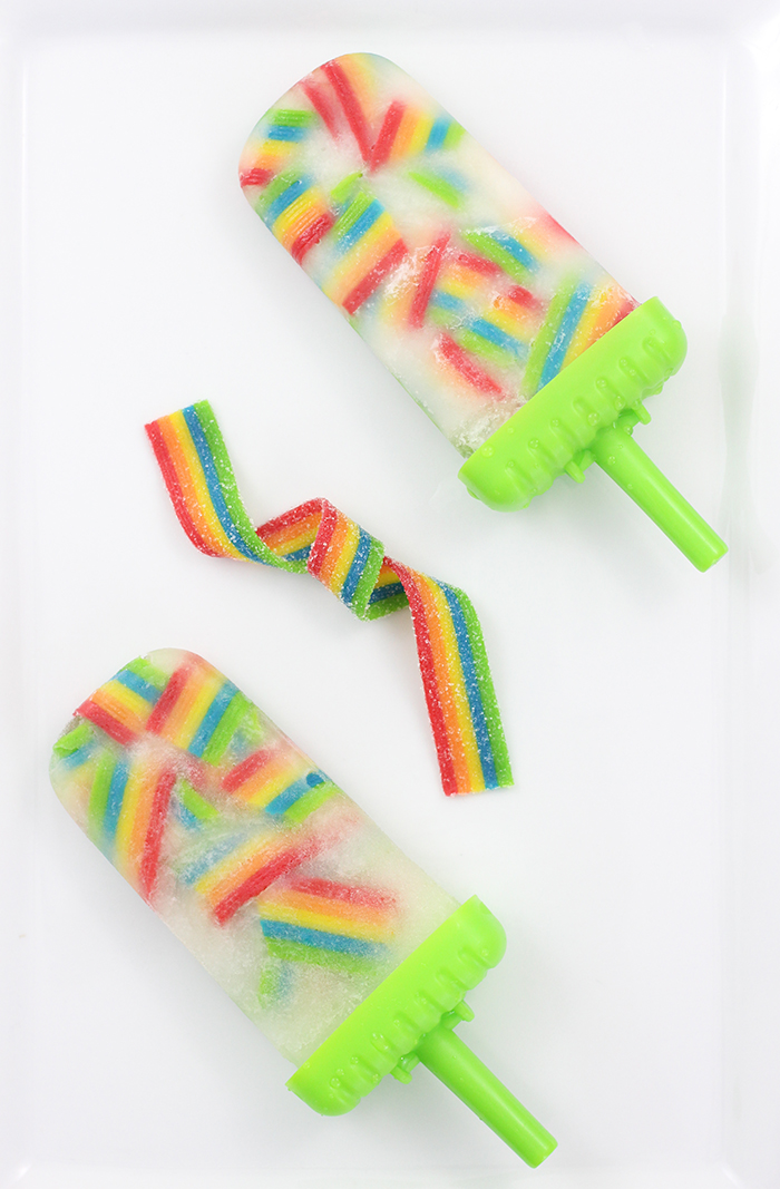 Rainbow Popsicles That Make You Smile