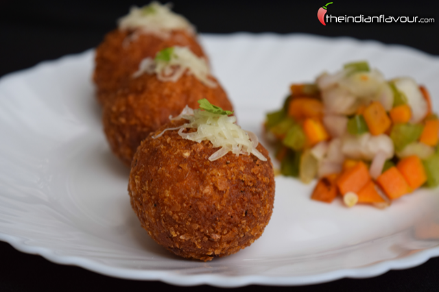 Cheese Stuffed Paneer Croquettes - The Indian Flavour