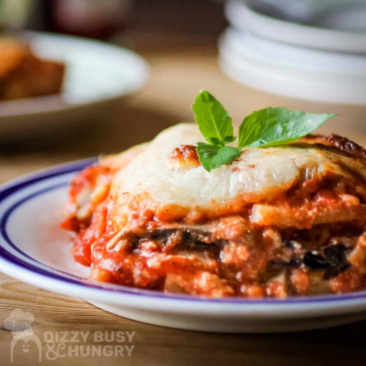 Eggplant Polenta Casserole