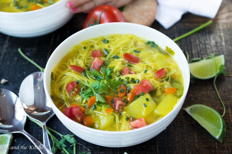 Persian Chicken Noodle Soup