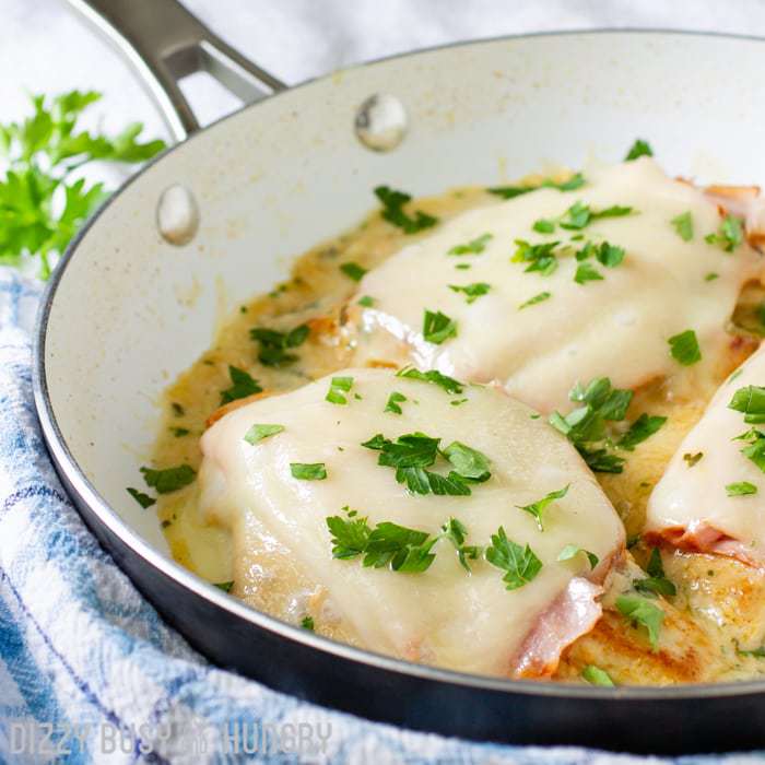 One-Pan Chicken Cordon Bleu