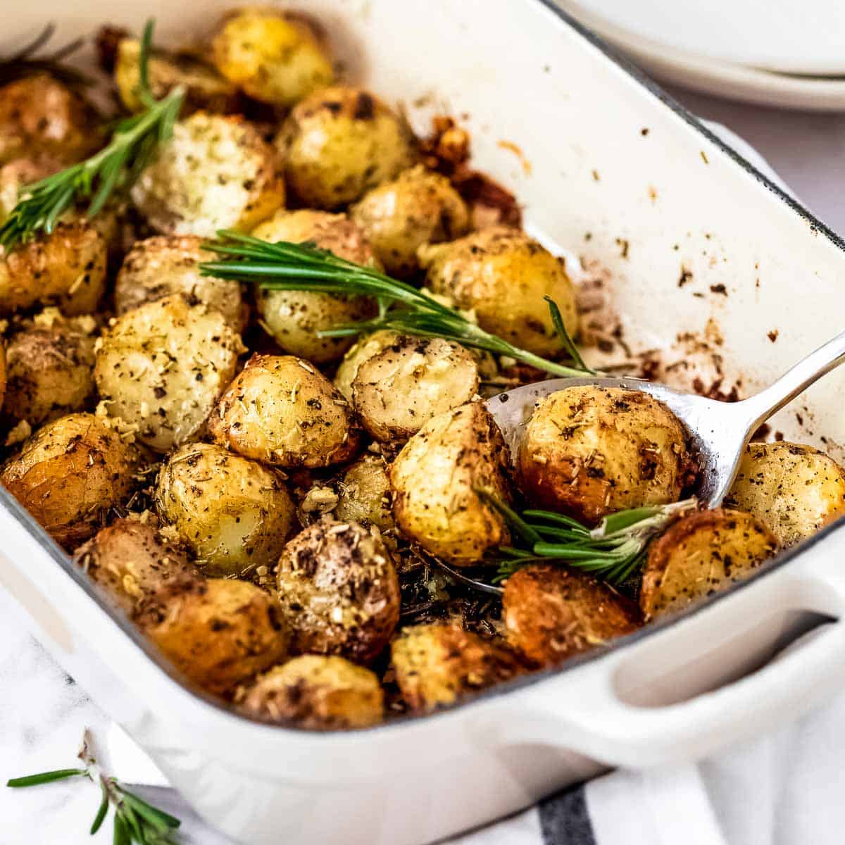 Garlic and Rosemary Potatoes