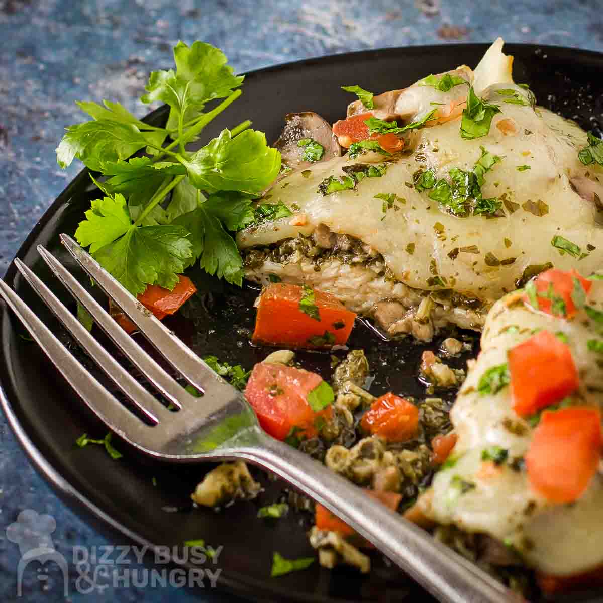 Baked Pesto Chicken