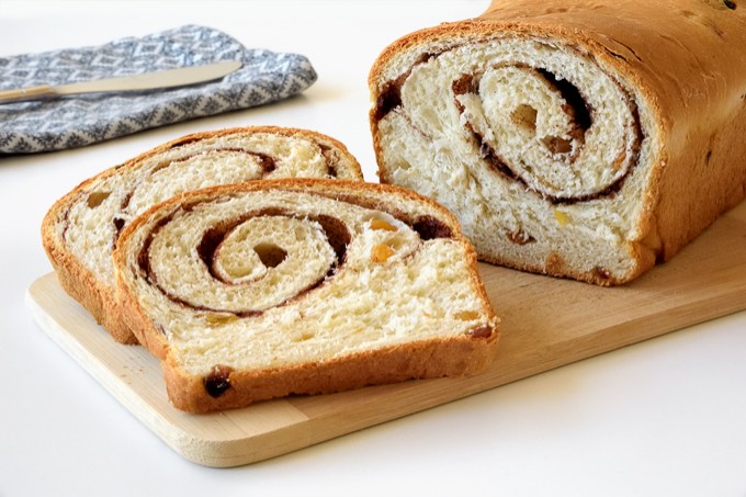 Cinnamon Raisin Swirl Bread - Little Swiss Baker