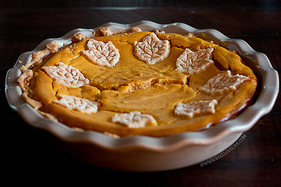 fluffy pumpkin pie