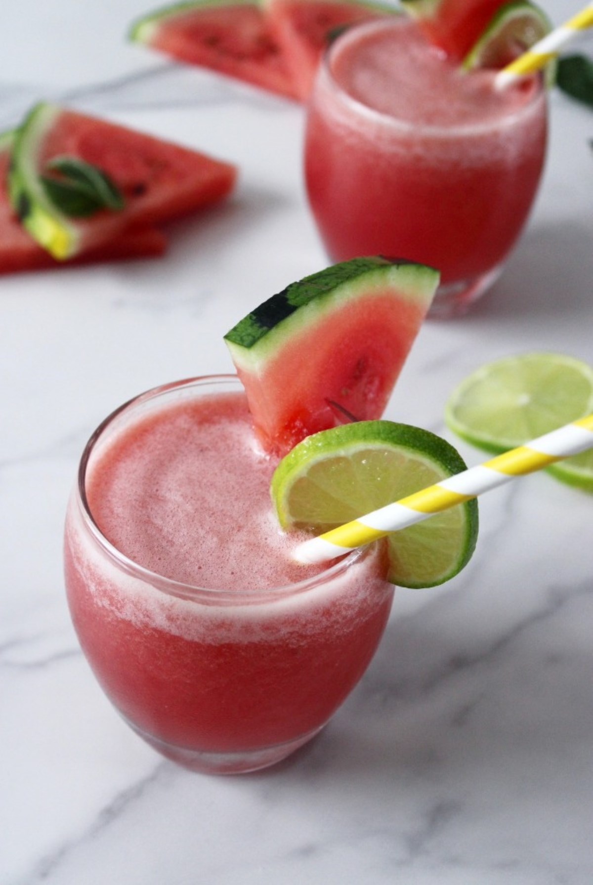 Watermelon Smoothie with Coconut Water
