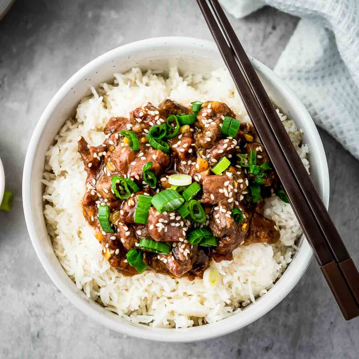 Slow Cooker Mongolian Beef