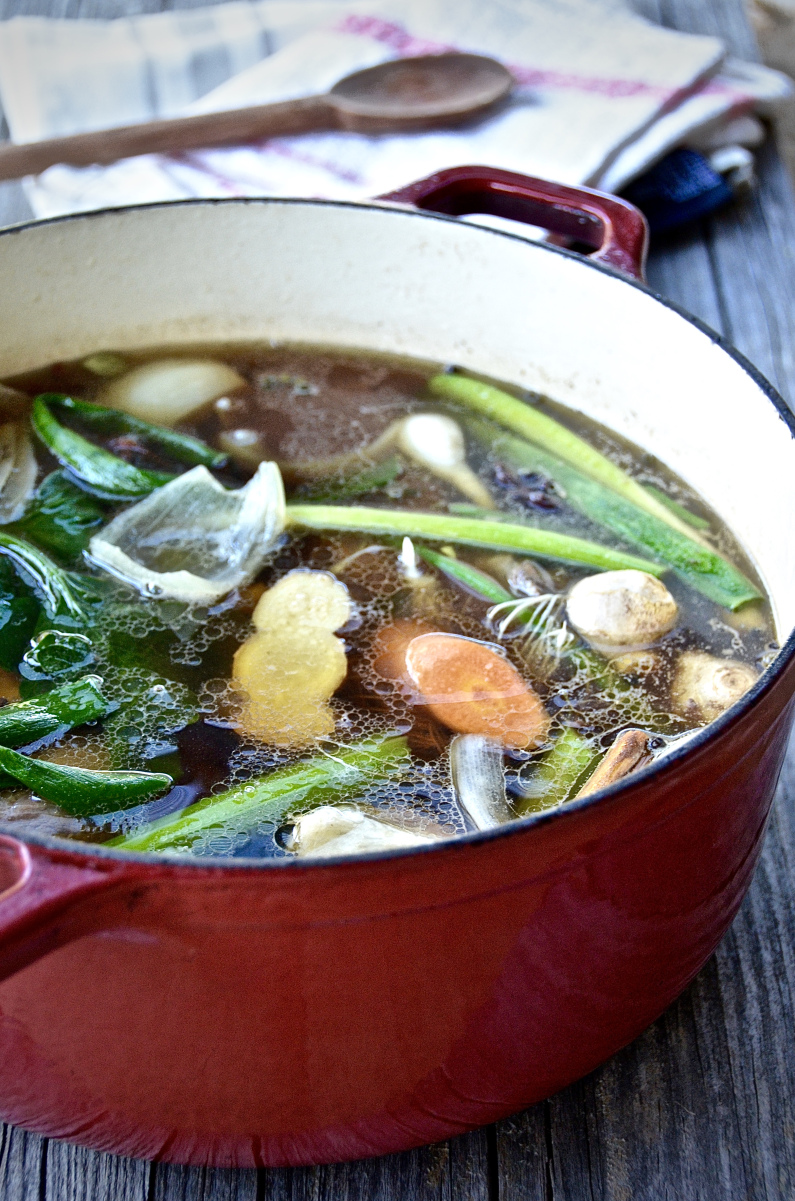 Asian Style Chicken Stock