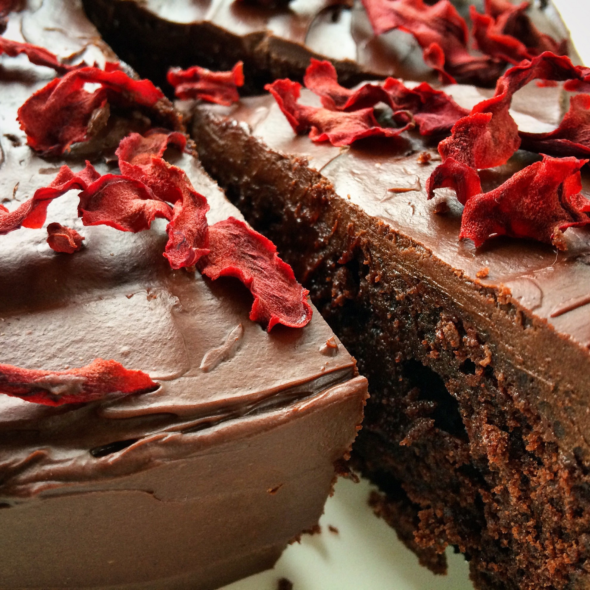 Beetroot and Dark Chocolate Cake
