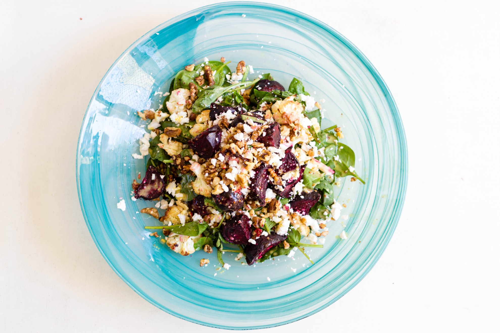 Honey Roasted Beetroot and Cauliflower Salad | Frankie's Feast