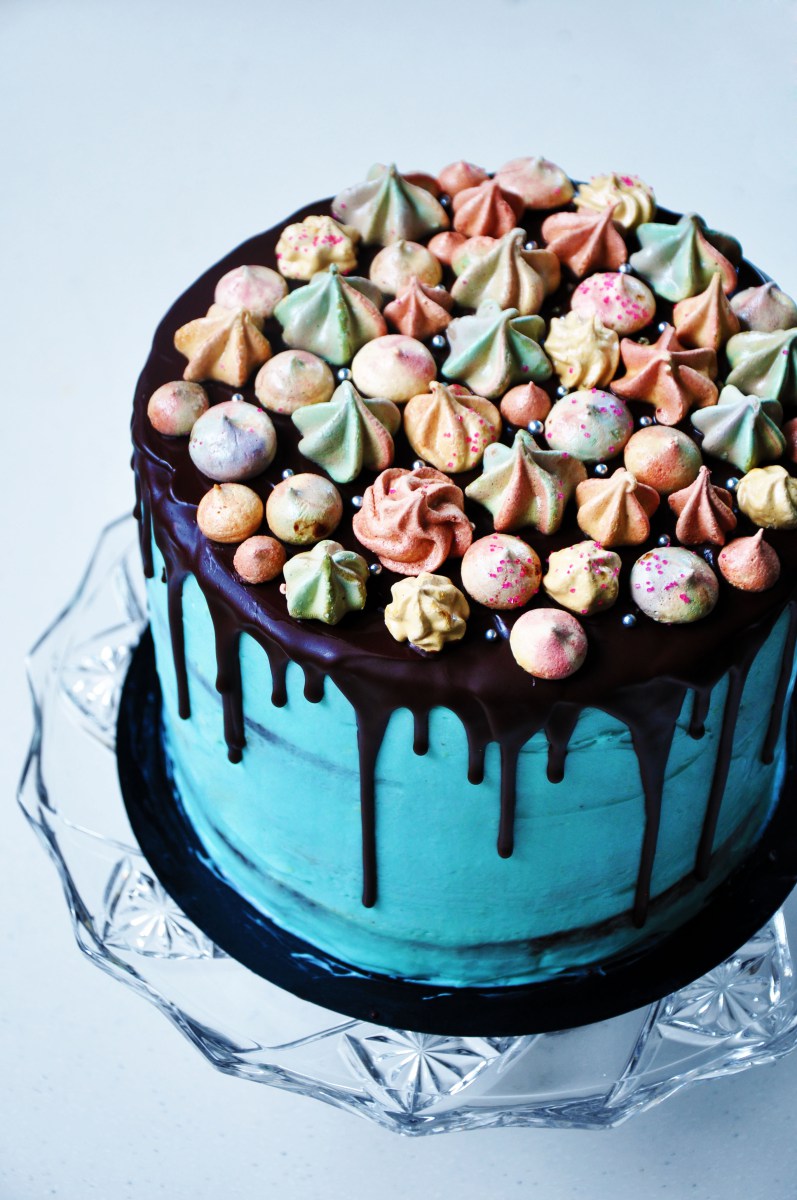 Katherine Sabbath Inspired 4-Layer Meringue Birthday Cake