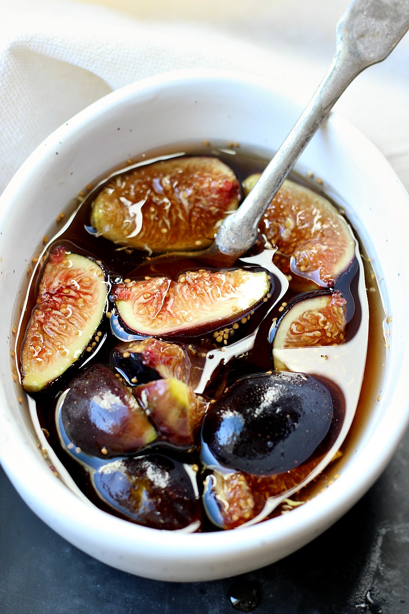 Maple Caramelized Figs