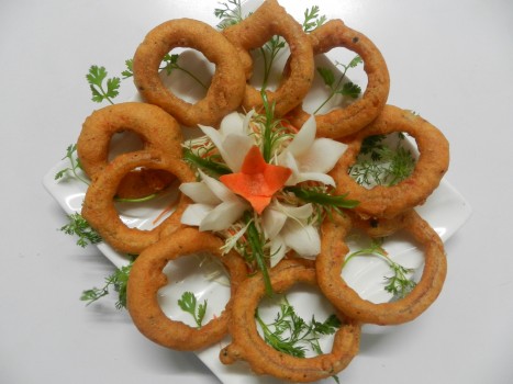 Spicy Onion Rings