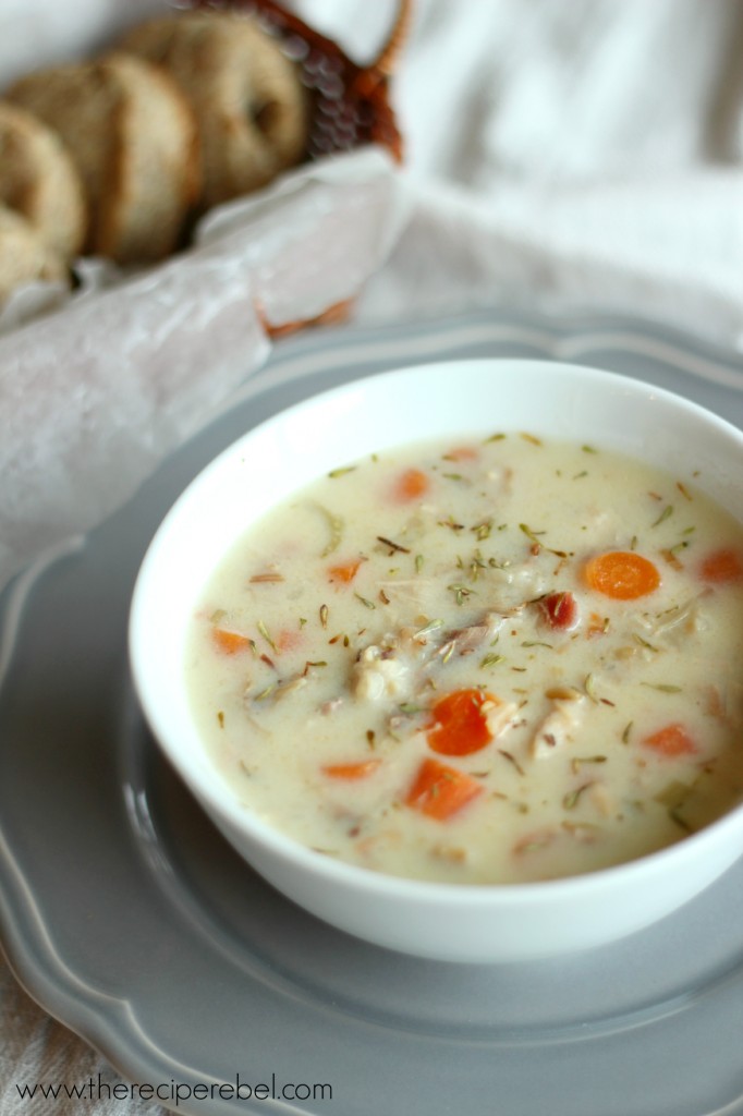 Quick - Chicken Bacon Rice Soup