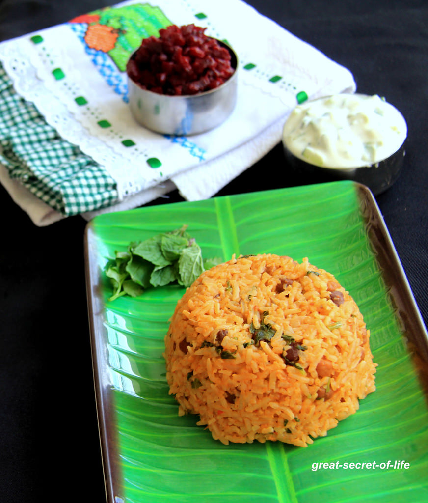 Chickpea, Radish Biryani - Kondakadalai Radish Biryani rice
