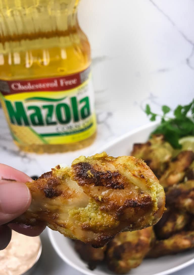Grilled Cilantro Chicken Wings