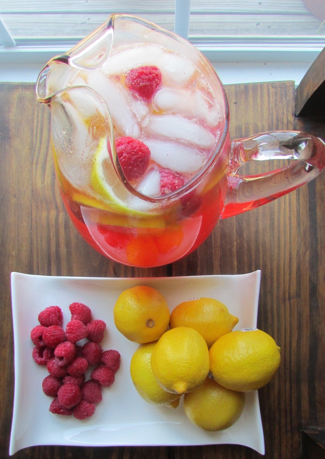 Cooking with the Kids: Homemade Raspberry Lemonade