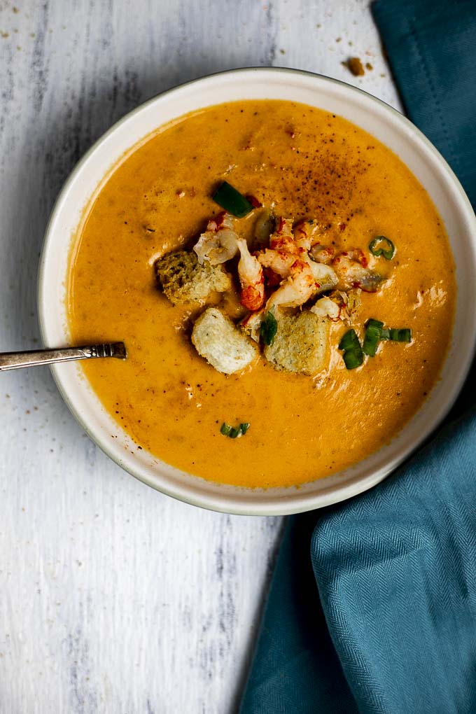 Rich and Creamy Crawfish Bisque